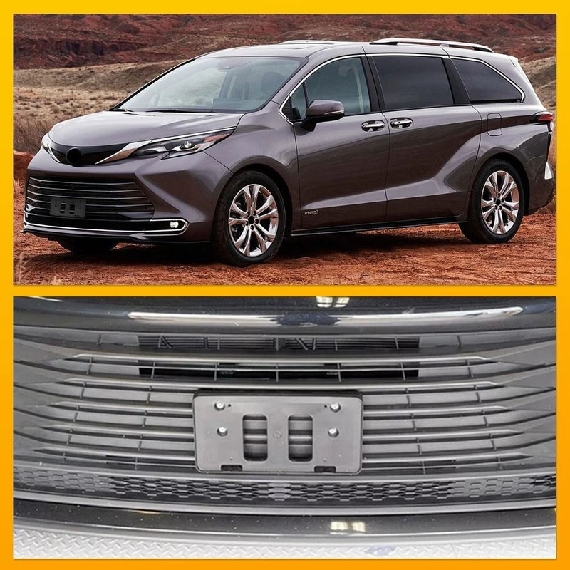 License Plate Frame Tag Bracket Front Bumper Mount HighQuality Replacement 6