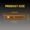 Amber Front Side Marker Light Cover Signal Lamp Replacement For Vehicle 3