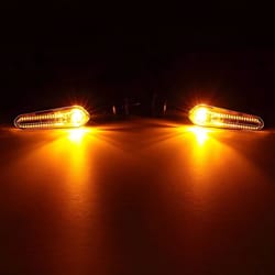 waterproof led turn signal blinker lights high brightness motorcycle signals