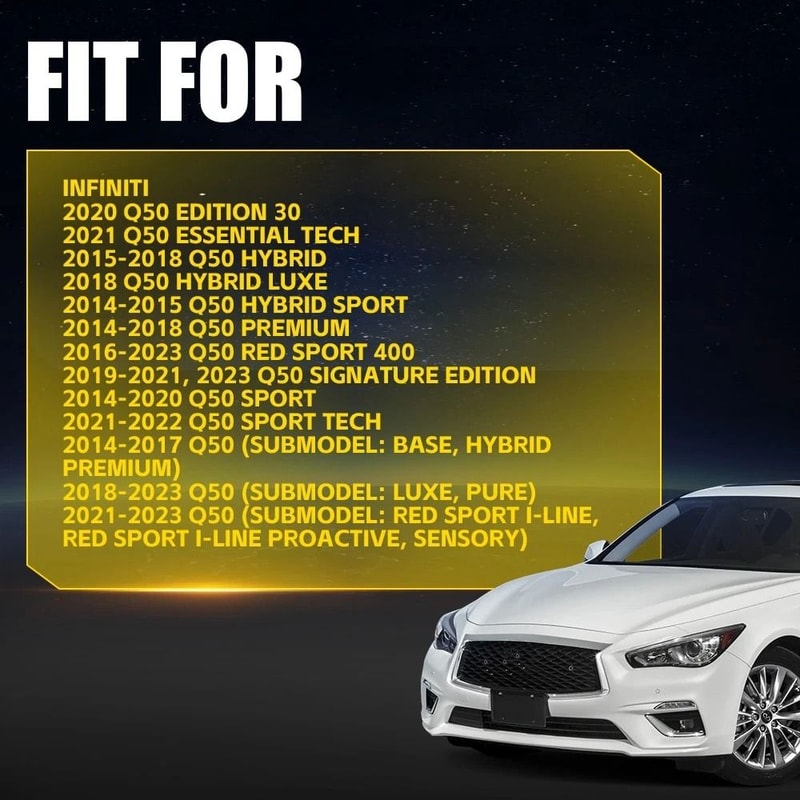 Bumper Support Brackets Left Right Rear Perfect Fit LongLasting 1