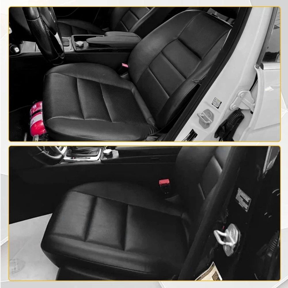 HighQuality Leather Driver Bottom Seat Cover WearResistant Breathable 10