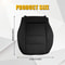HighQuality Leather Driver Bottom Seat Cover WearResistant Breathable 3