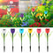 LED Solar Tulip Flower Lights Outdoor Garden Pathway Decor Lamp Solar Powered Yard Lighting For Law 6