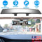 Universal Car Rear View Mirror Click On Wide Angle Convex Panoramic Rearview AntiGlare 9