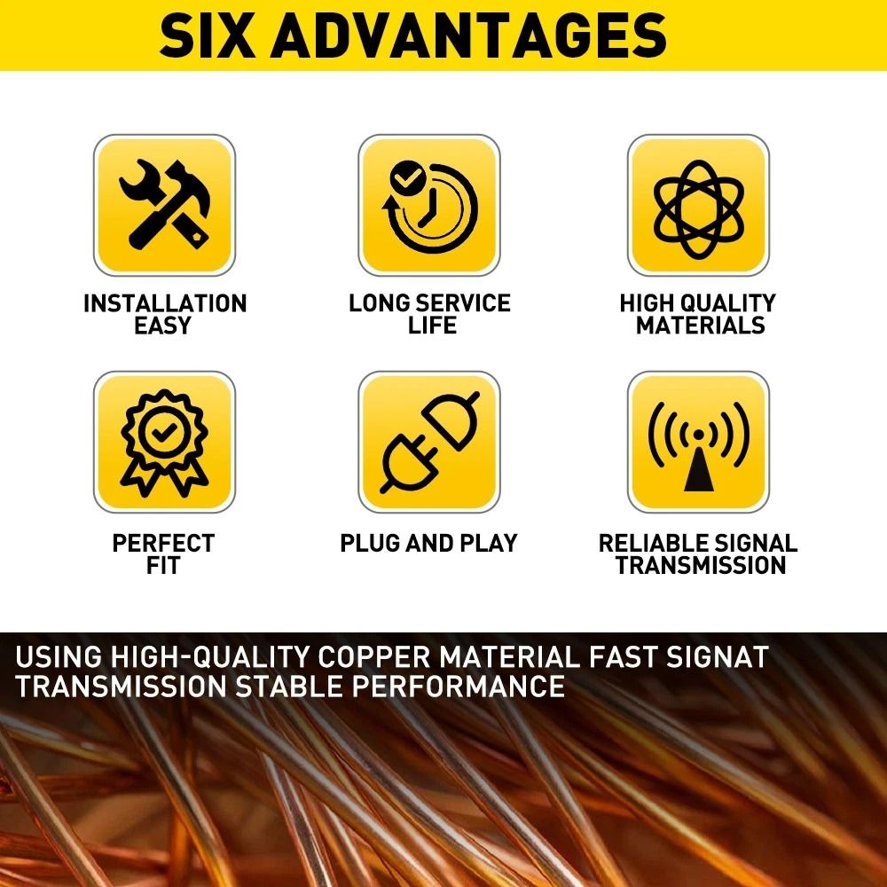 Tail Lamp Wiring Harness For Driver Side Durable Plastic And Copper Construction 5