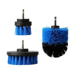 drill brush set, tile grout scrubber, auto cleaner combo for floors and walls