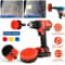 Drill Brush Set Tile Grout Scrubber Auto Cleaner Combo For Floors And Walls 10