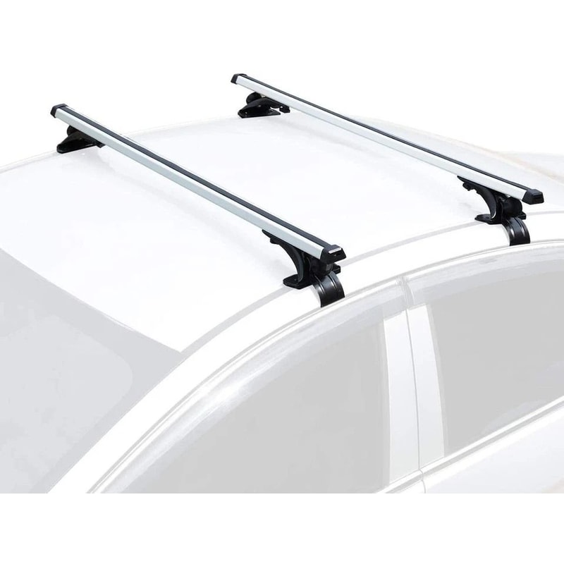 Aluminum Car Roof Rack Universal Roof Rack Cross Bars Carrier For Bikes Snowboards Camping Gear 4