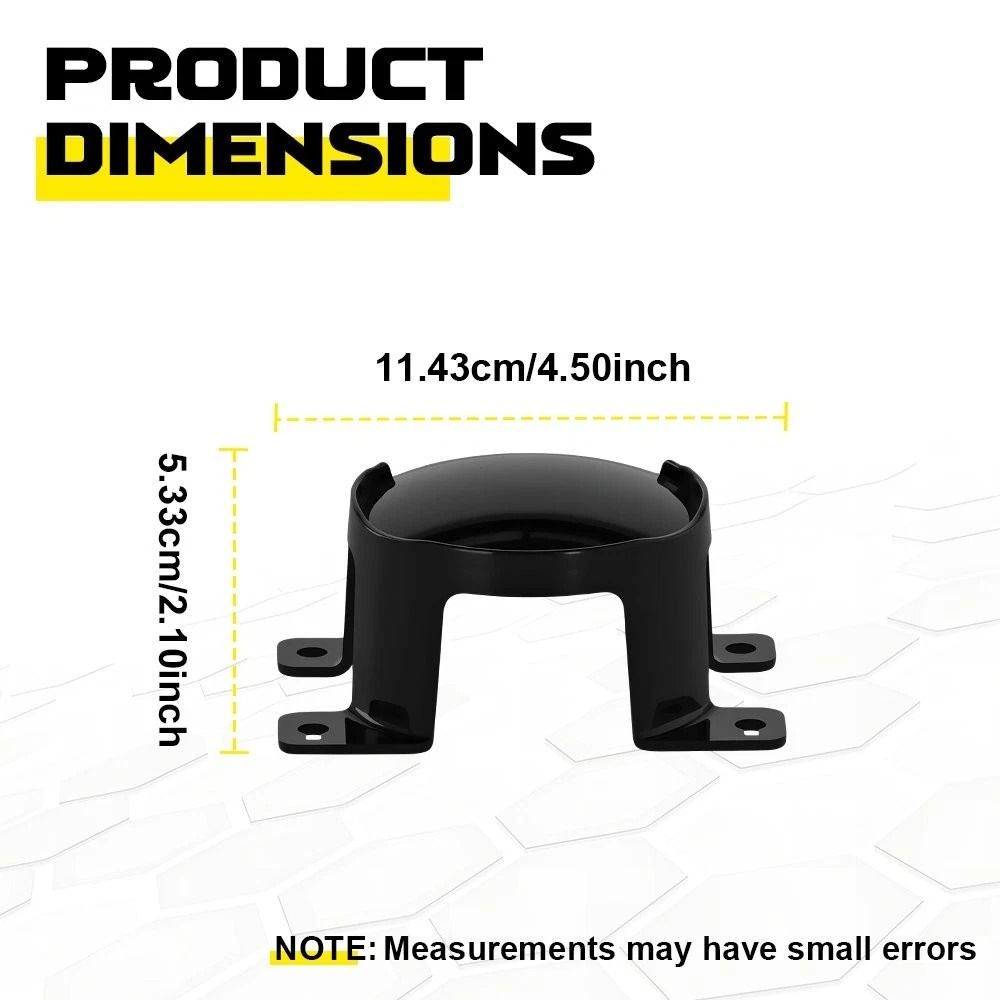 Front Fog Light Cover Set Perfect Fit Easy Installation Impact Resistance 0