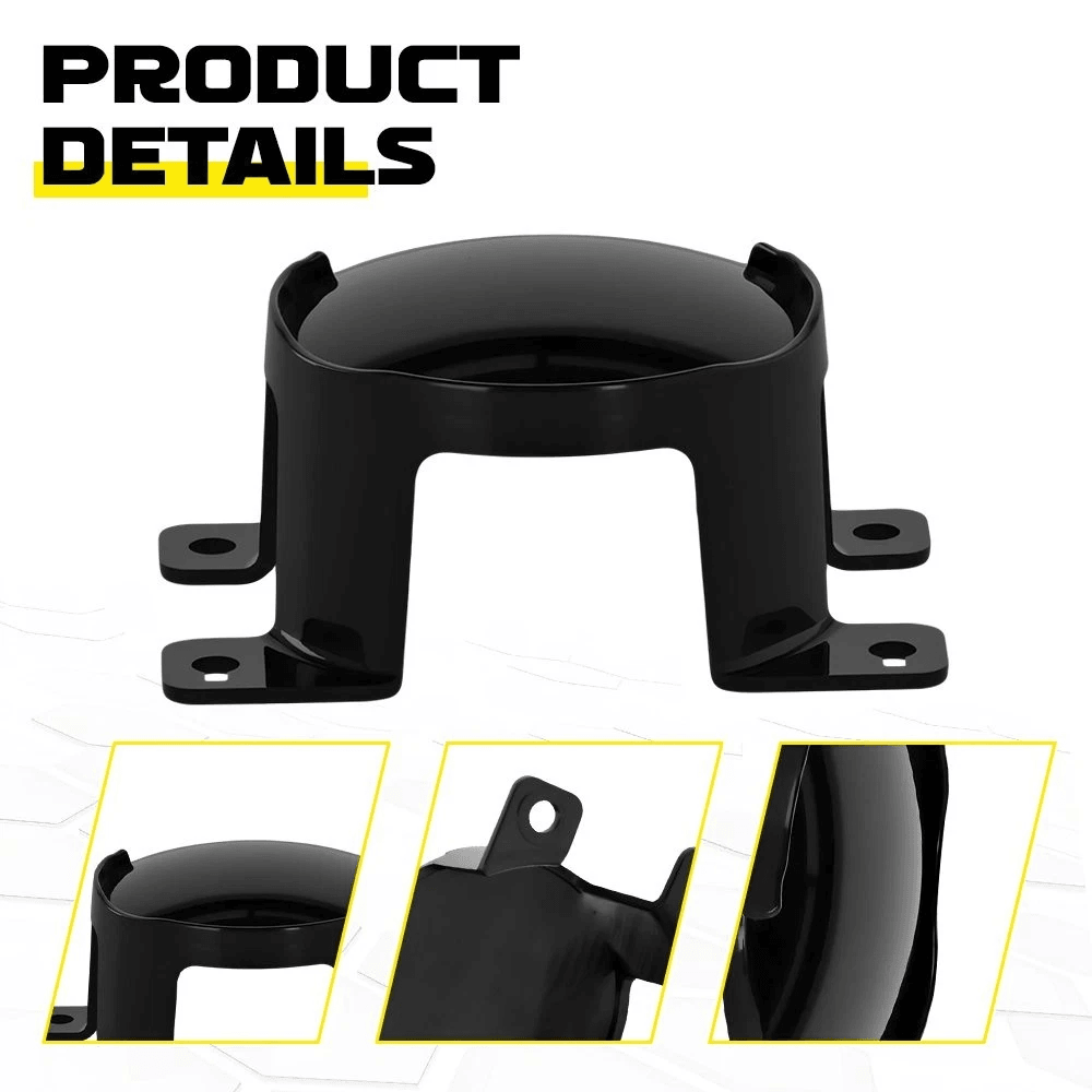 Front Fog Light Cover Set Perfect Fit Easy Installation Impact Resistance 4