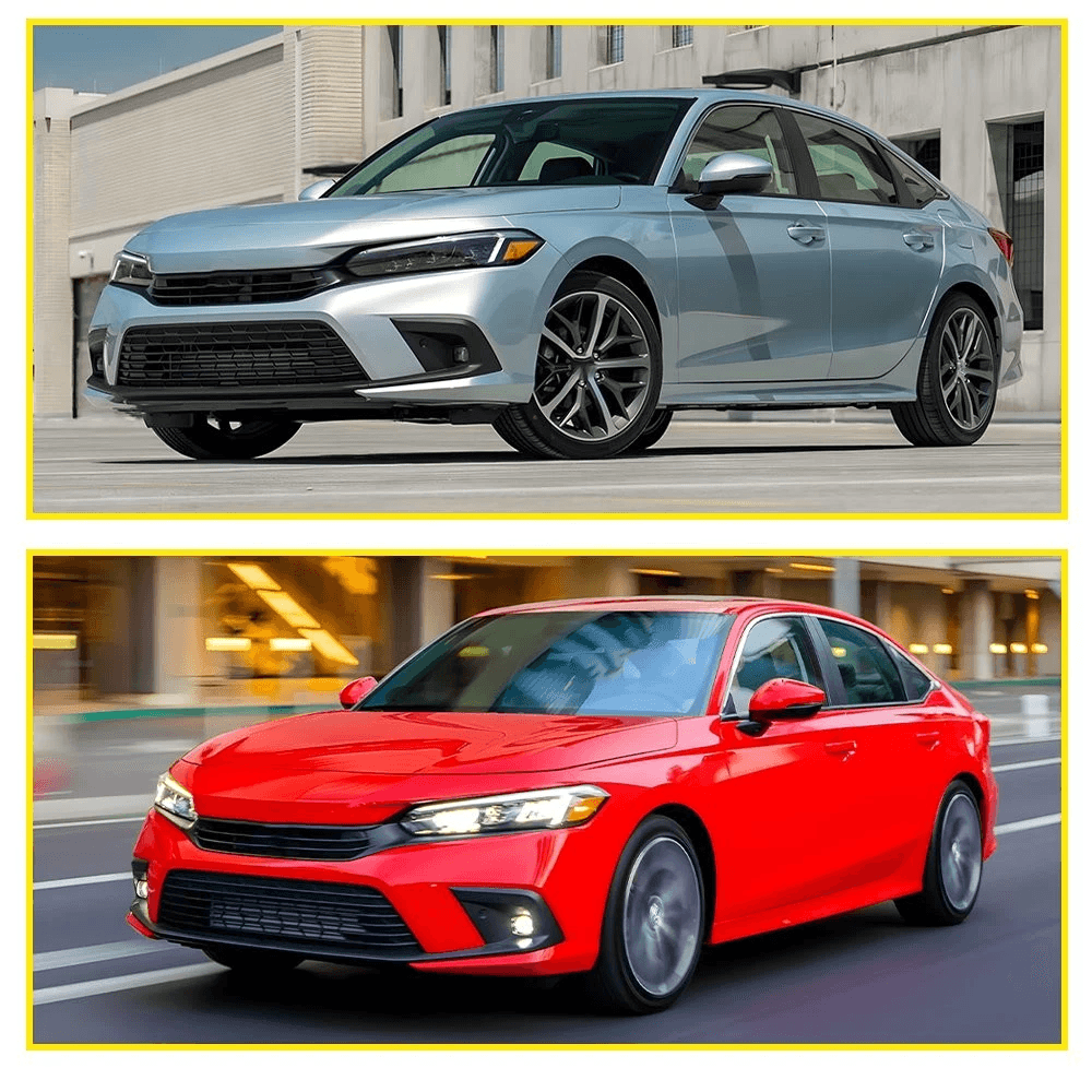 Front Fog Light Cover Set Perfect Fit Easy Installation Impact Resistance 6