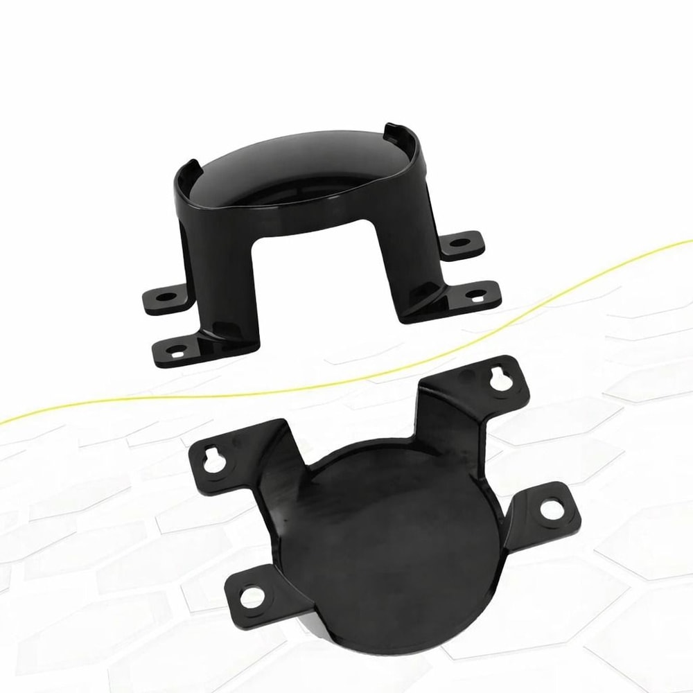 Front Fog Light Cover Set Perfect Fit Easy Installation Impact Resistance 0