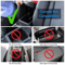 Car Seat Side Storage Organizer Car Net Pocket Handbag Holder Mesh Pouch Bag 2