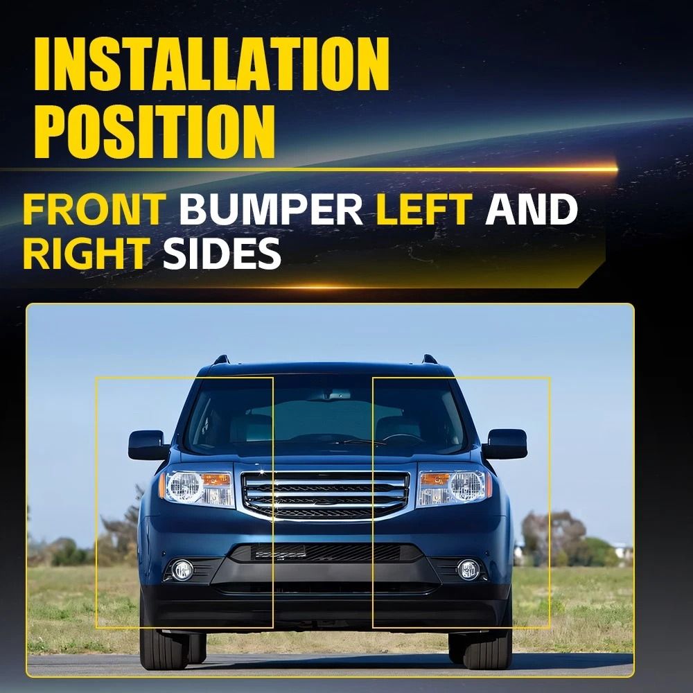 New Front Bumper Driver Passenger Fender Bracket Holder HighDurability Support 5