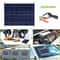Flexible Solar Panel Charger Trickle Battery Kit For RV Boat Car And Emergency Use 5