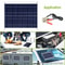 Flexible Solar Panel Charger Trickle Battery Kit For RV Boat Car And Emergency Use 5