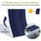 Flexible Solar Panel Charger Trickle Battery Kit For RV Boat Car And Emergency Use 9