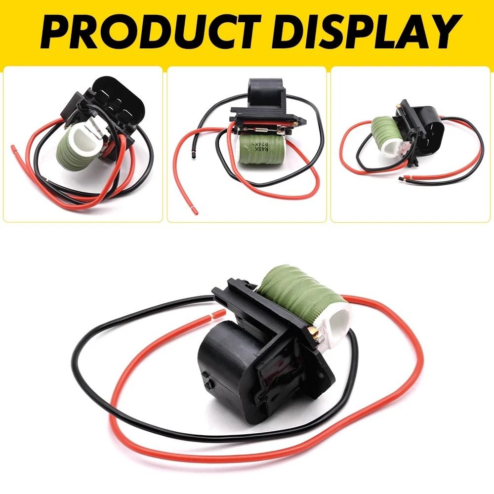 Radiator Cooling Fan Motor Resistor Relay Replacement For Vehicles 4