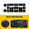 Climate Control Button Repair Decals AC Heat Button Overlays Simple Fix For Worn Out Buttons 4