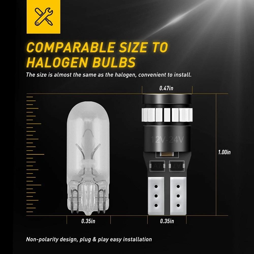 Bright Red LED Inner Tail Light Bulb Tail Lamp For Enhanced Visibility 1