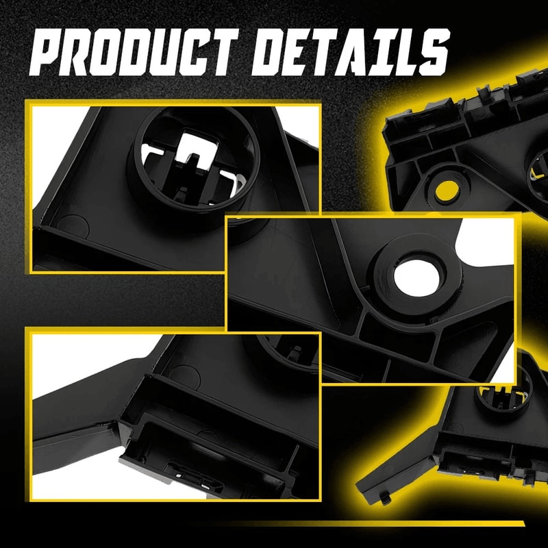 Durable Front Driver Passenger Bumper Support Brackets For Easy Installation 7