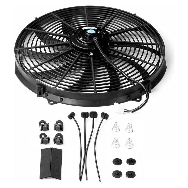 Electric Radiator Cooling Fan Universal Slim Fan CFM Push Pull 5