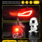 LED Brake Tail Light Red Safety Warning Flashing Light 1