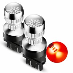 led brake tail light, red safety warning flashing light