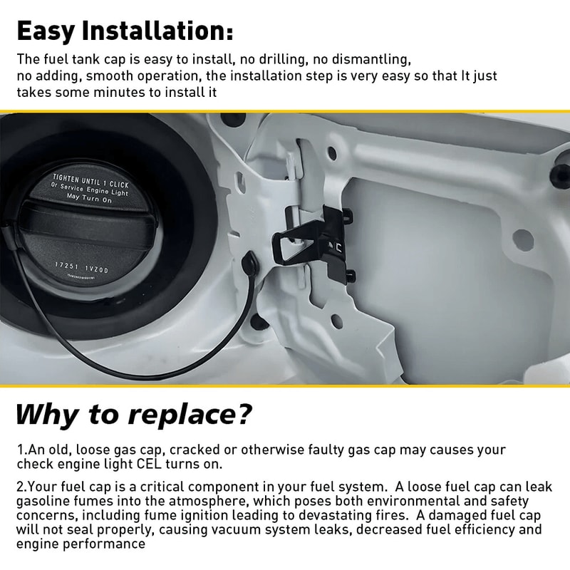 Frontier Fuel Tank Gas Cap OEM Fit For Easy Installation And Durability 7