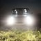 Round LED Headlights With Halo Angel Eyes High Beam Low Beam 2