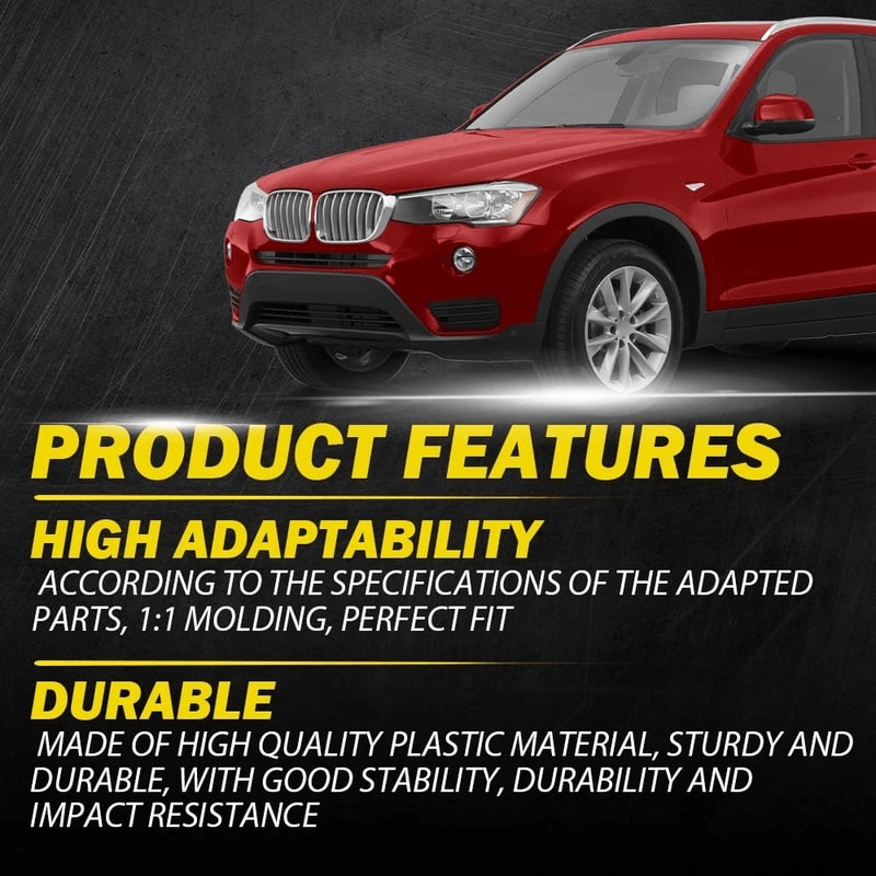 Beige Interior Door Handle Trim Pull Cover Easy Installation Replacement 7