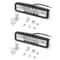 LED Light Bar Fog Light For Jeep Truck Waterproof Spot Flood Beam Offroad Work Light 0