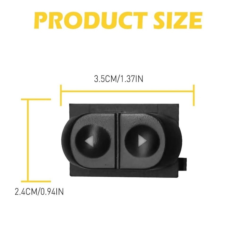 Power Window Switch Single Button HighQuality Replacement Switch 3
