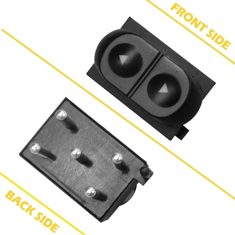 Power Window Switch Single Button HighQuality Replacement Switch 4
