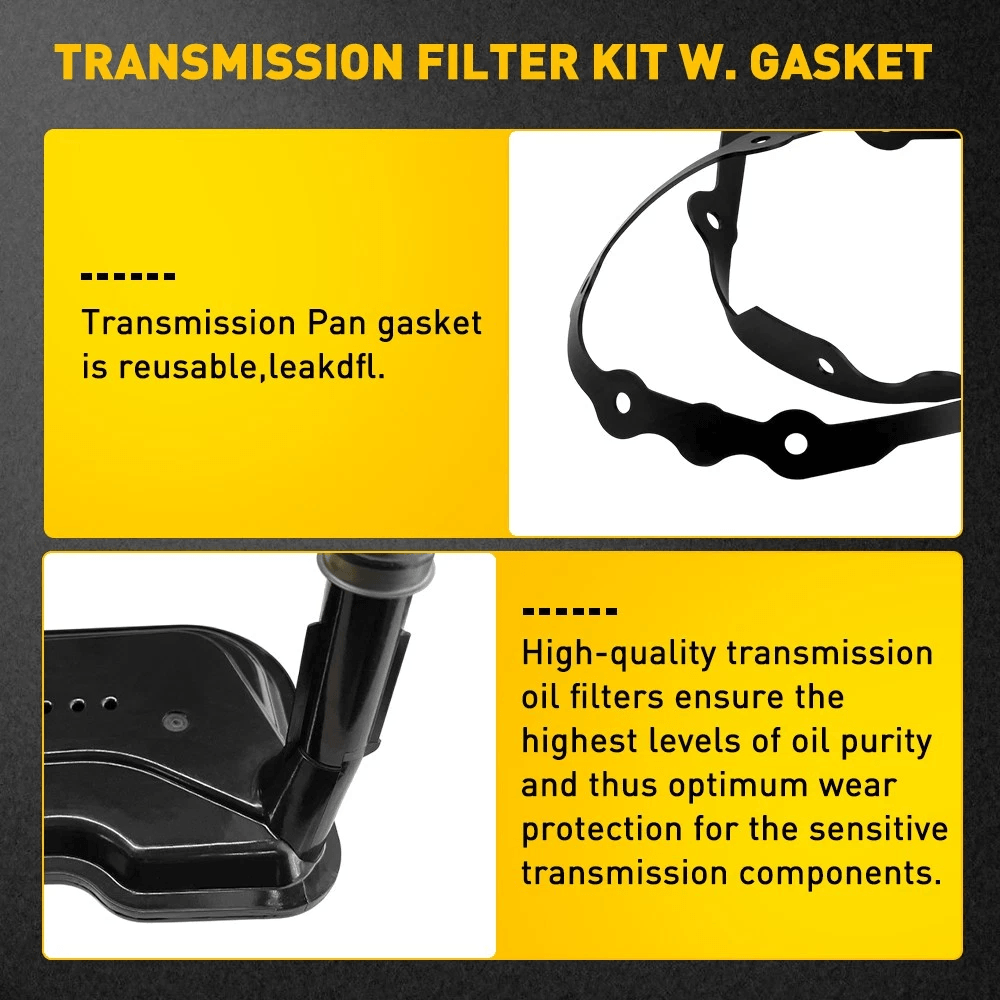 Fluid Filter Kit For Automatic Transmission Protect Engine Extend Gearbox Life 4