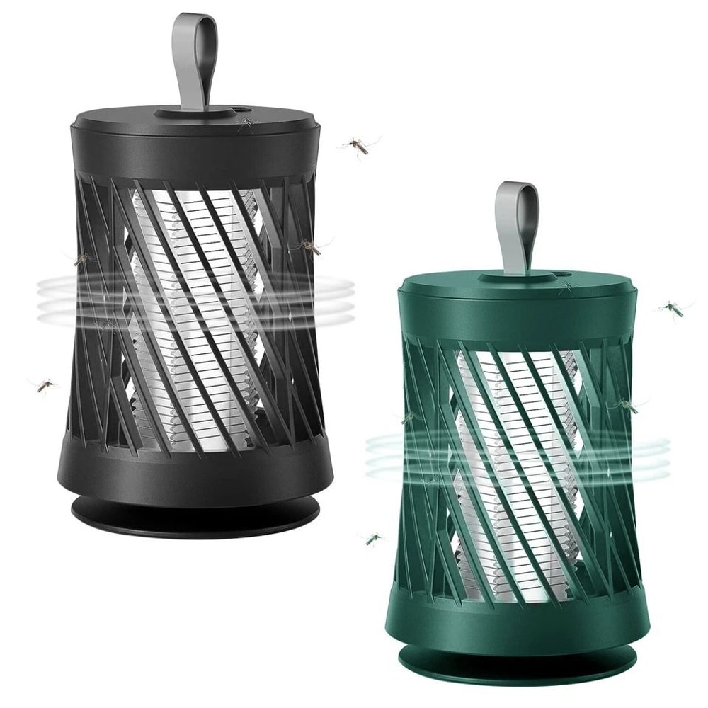 Electric Bug Zapper Portable Mosquito Killer Lamp Rechargeable Insect Fly Trap UV Light With Shock 4