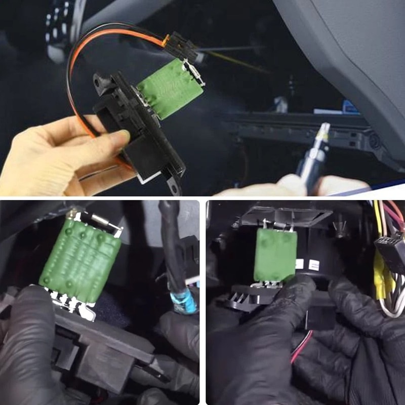 Motor Resistor For Heater Blower Direct Replacement For Better Cabin Air Control 9