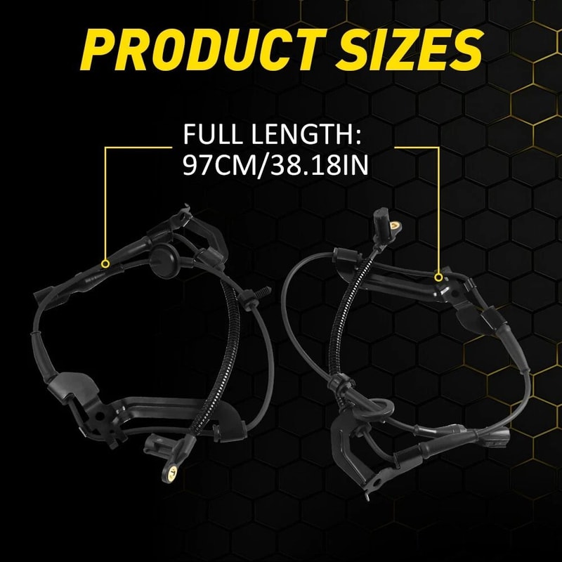High Fitment Front LR ABS Wheel Speed Sensor Durable Reliable Performance 3