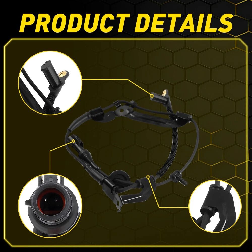 High Fitment Front LR ABS Wheel Speed Sensor Durable Reliable Performance 5