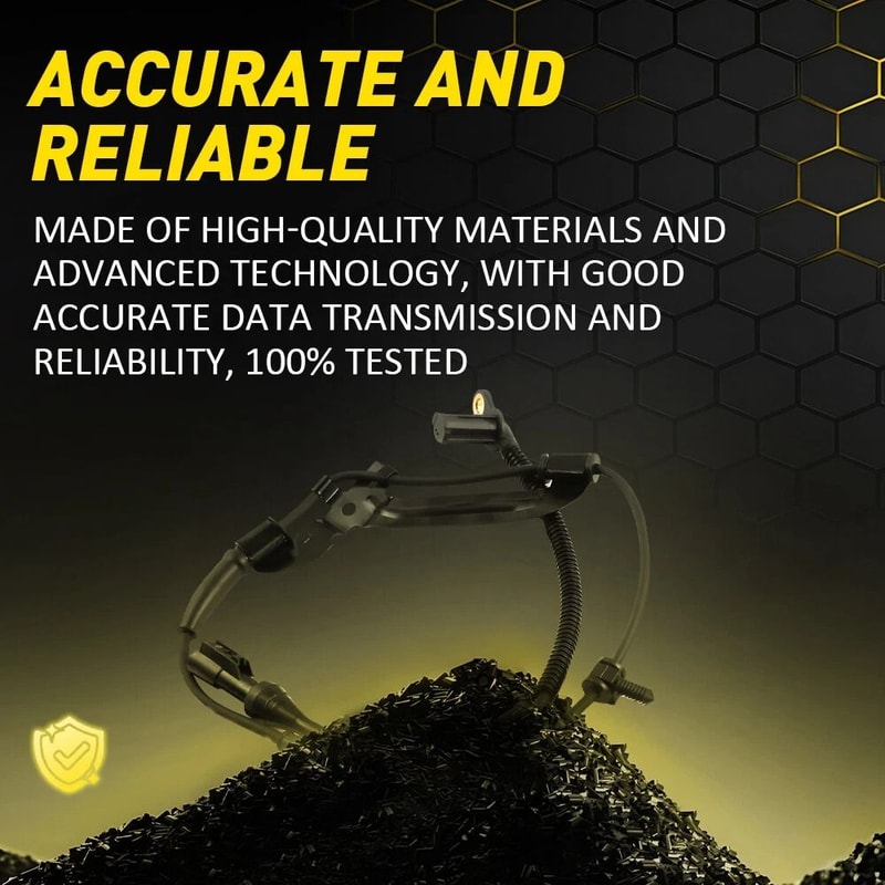 High Fitment Front LR ABS Wheel Speed Sensor Durable Reliable Performance 7