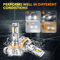 LED Headlight Bulbs Low Beam Super Bright Conversion Kit White 7