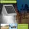 Solar Powered Waterproof Light Outdoor Garden Stair Fence Security Lamp LED EnergySaving Waterproof
