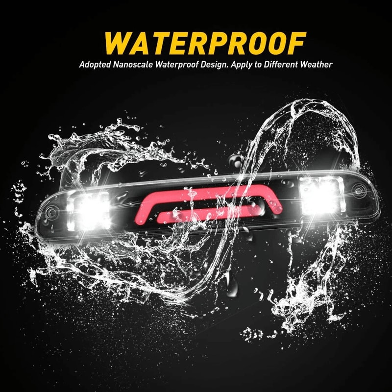 Black LED 3rd Brake Light Tail Light Plug And Play HighPerformance 4