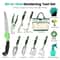 Garden Tool Set Aluminum Alloy Gardening Tools Kit Essential Hand Tools For Plant Care And Gardenin 3
