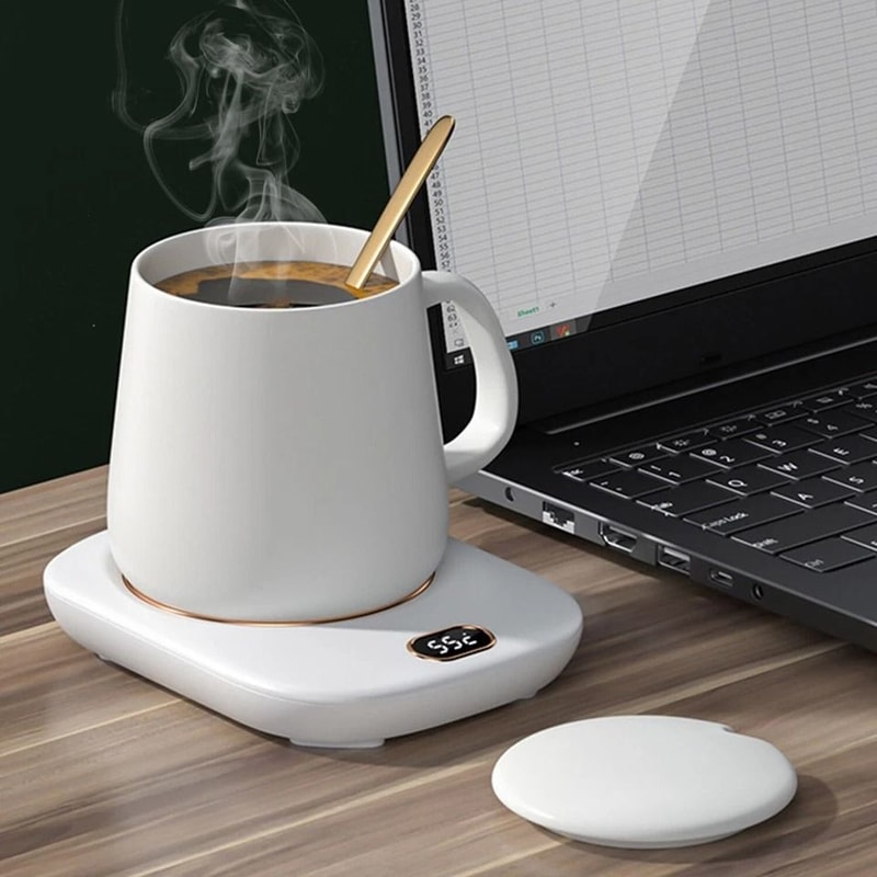 Beverage Warmer Plate For Coffee Milk Tea USB Electric Mug Warmer For Office Home Desk Use 3