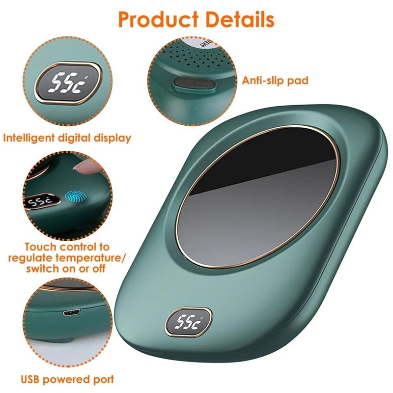 Beverage Warmer Plate For Coffee Milk Tea USB Electric Mug Warmer For Office Home Desk Use 11