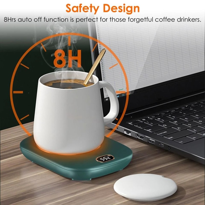 Beverage Warmer Plate For Coffee Milk Tea USB Electric Mug Warmer For Office Home Desk Use 8