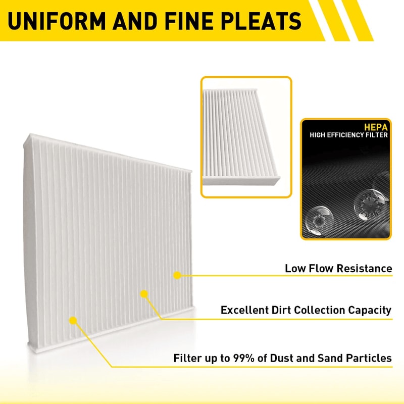 HighPerformance Cabin Air Filter Effective Purification For Cars 9