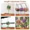 Hanging Planter Pots Plastic Garden Pots With SelfWatering Tray 964in Diameter Adjustable Iron Chai 5