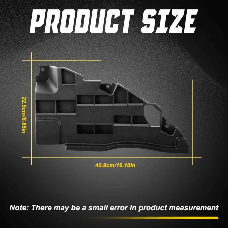 Durable Bumper Trim Set For Front Left And Right Primed Car Parts 1